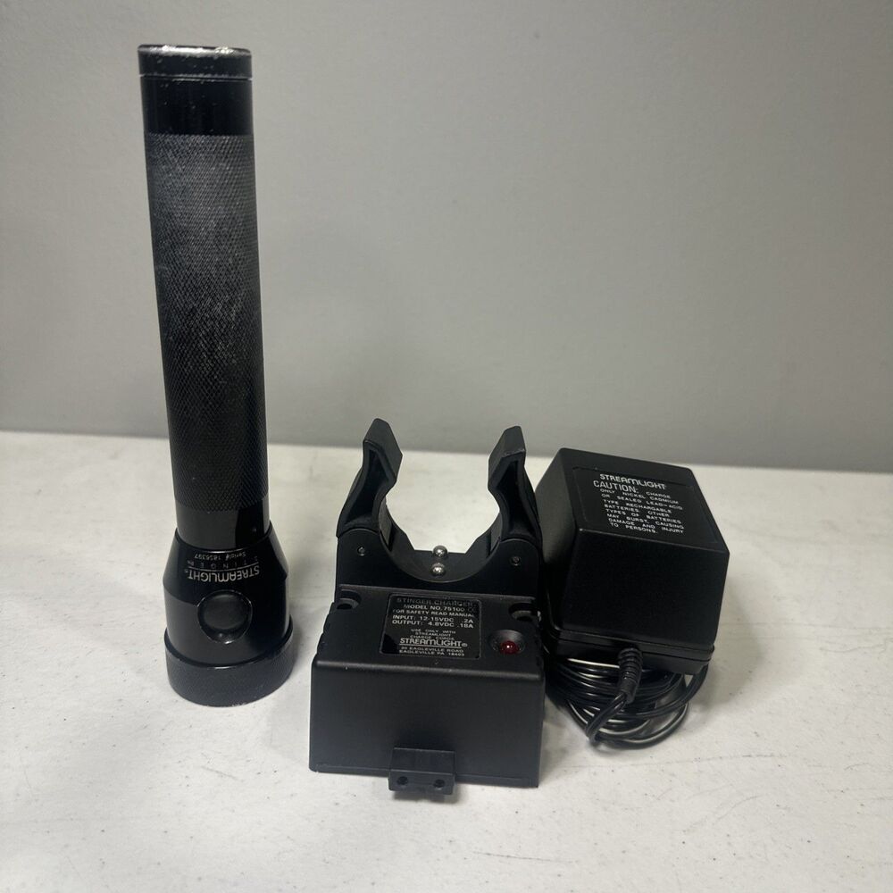 Streamlight Stinger Original Model with DC chargers and Charger holder Tested!